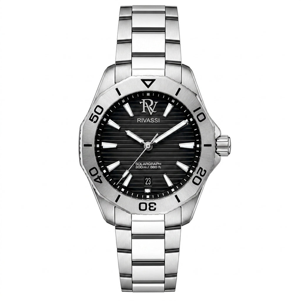 Rivassi Aquaracer Solargraph Steel WBP1112